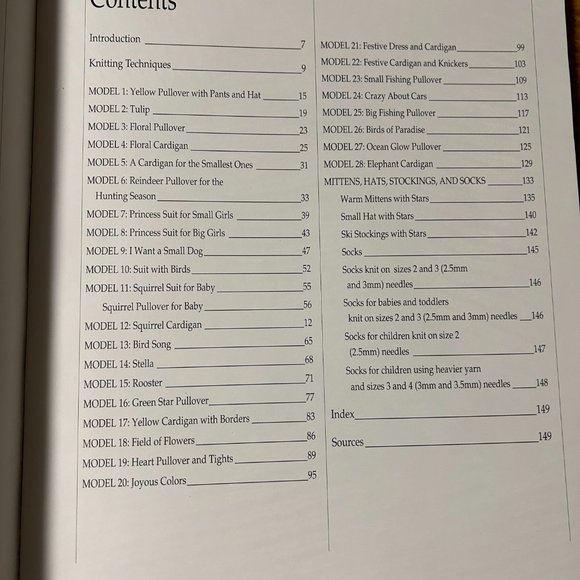 Small Sweaters Pattern Book - Picture 3 of 10